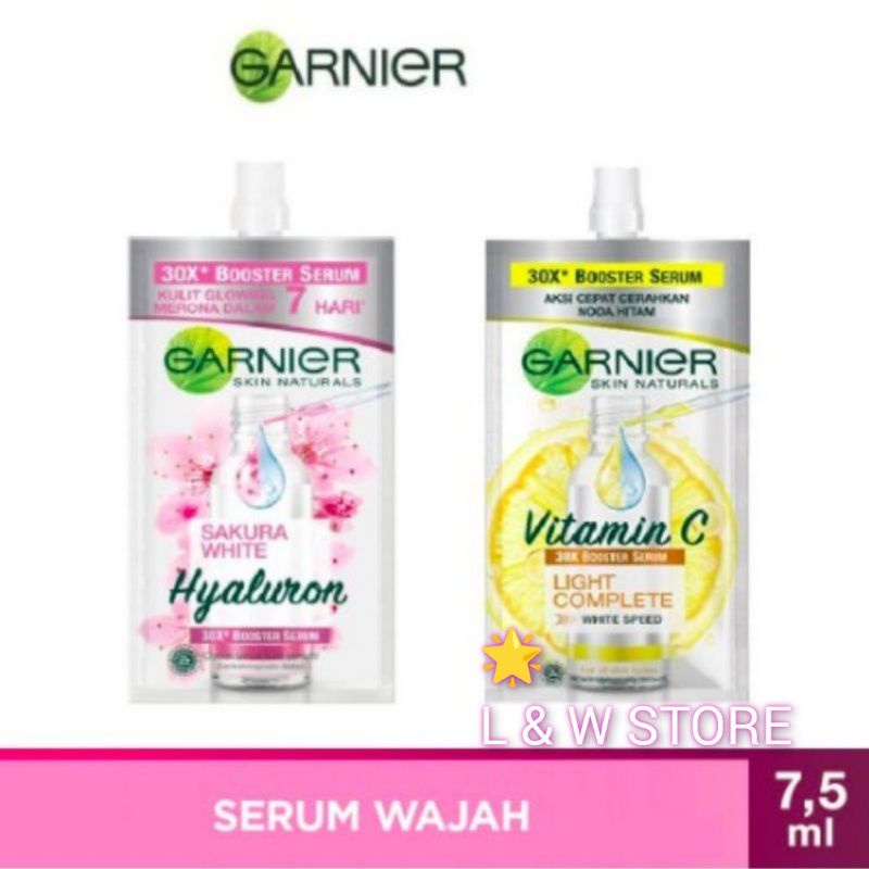 Garnier Serum Light Complete/Serum Sakura White/Serum Wajah