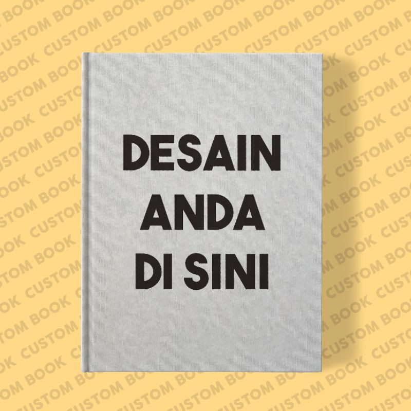 

Notebook Buku Catatan Custom A5 Hard Cover 200 Halaman Jilid Binding Custom Desain