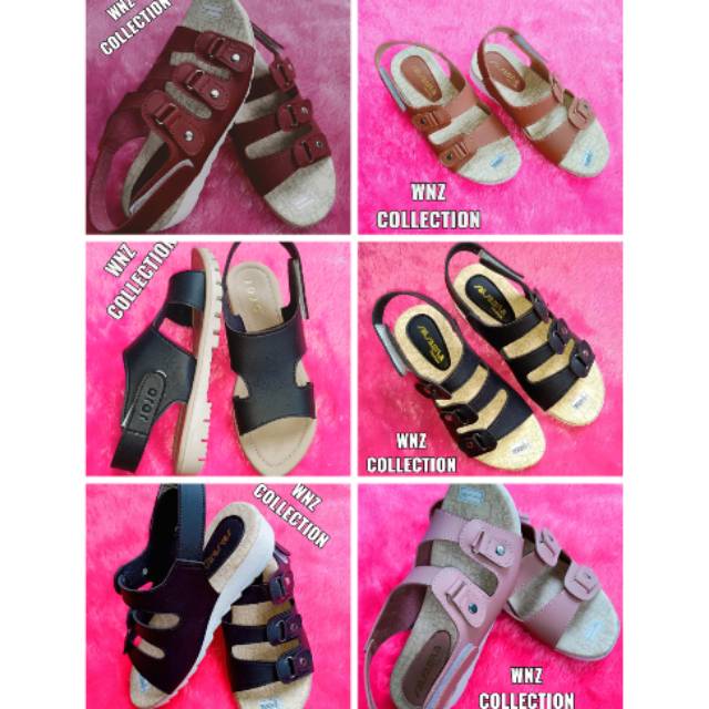 WnZCollection / Sandal Tali Wanita / Sandal Kulit / Sandal Trendi / Sandal Termurah / Sandal Korea