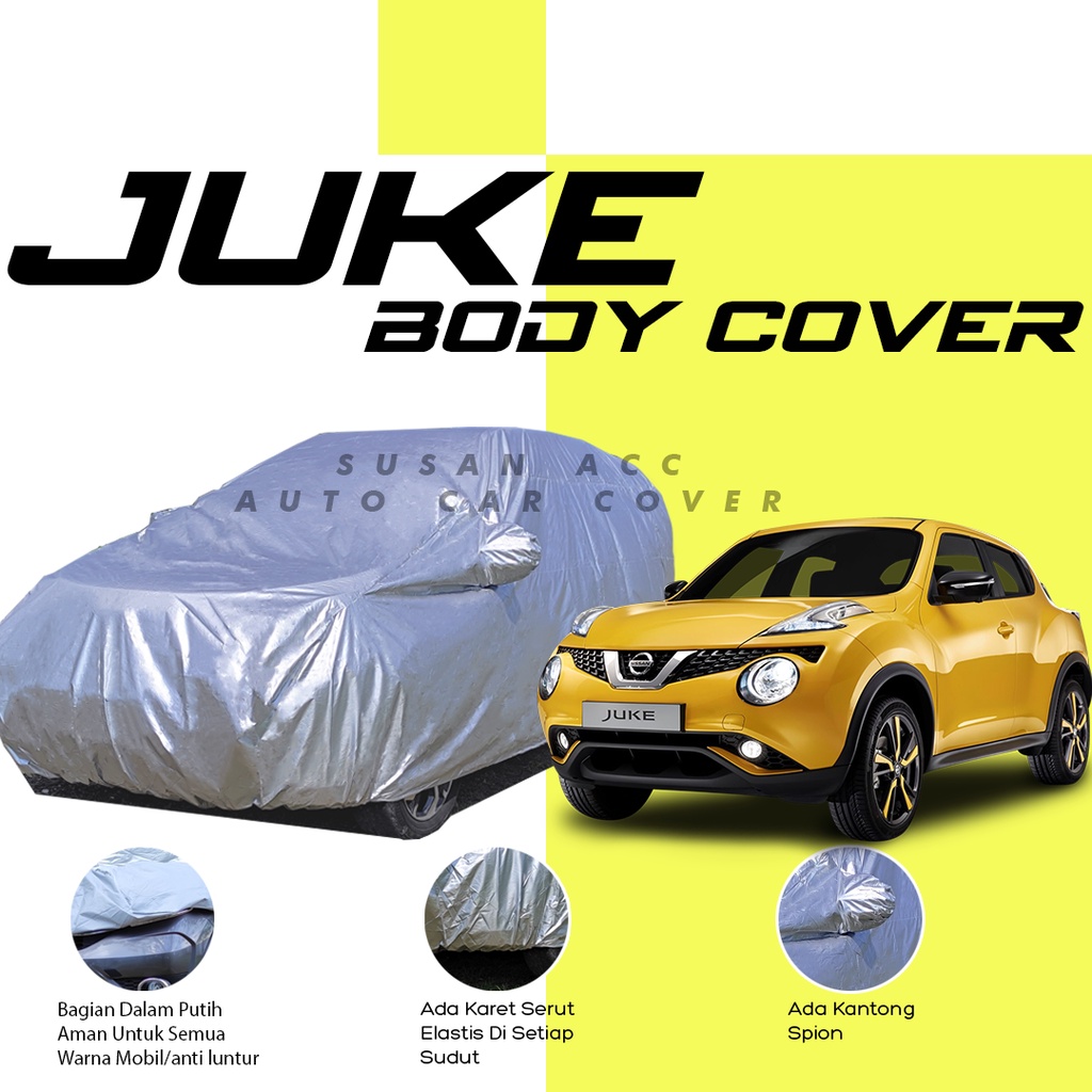 Cover Mobil Putih / Sarung Mobil Nissan Juke / Mantol Juke / Cover All New Juke / Selimut New Juke/brio/agya/ayla/brio rs/brio satya/raize/rocky/march/nissan march/picanto/kia picanto/avanza/mobilio/xenia/sigra/calya/mobilio/hrv