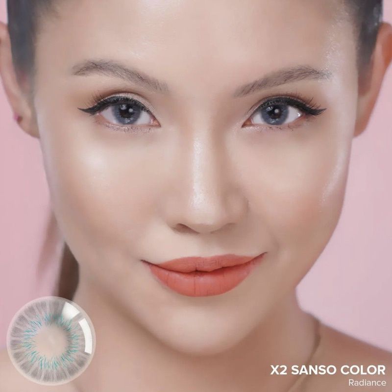 (BISA COD) SOFTLENS X2 SANSO PREMIUM FREE LENSCASE / SOFLENS / SOFTLEN