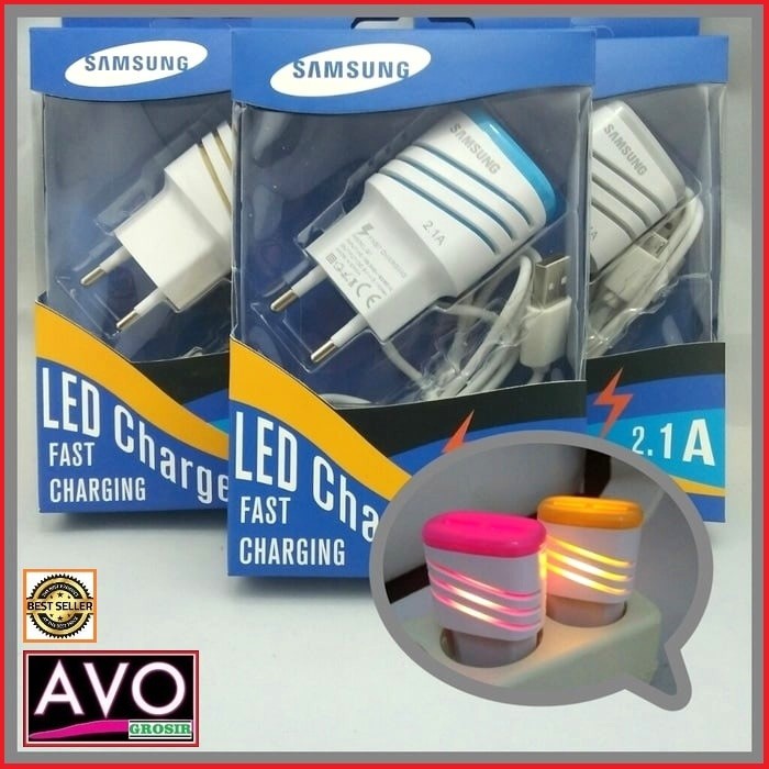 charger casan travel charger LED 3 output  2.1 ampere fast charging