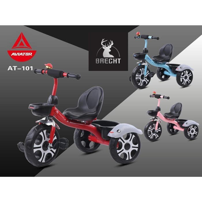  Aviator  Tricycle AT 101 Sepeda Anak Roda 3 Aviator  Dolphin 