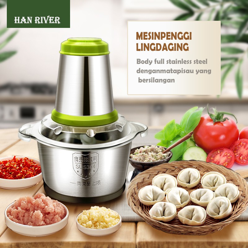 HAN RIVER SS01 Meat Grinder multifungsi 2L