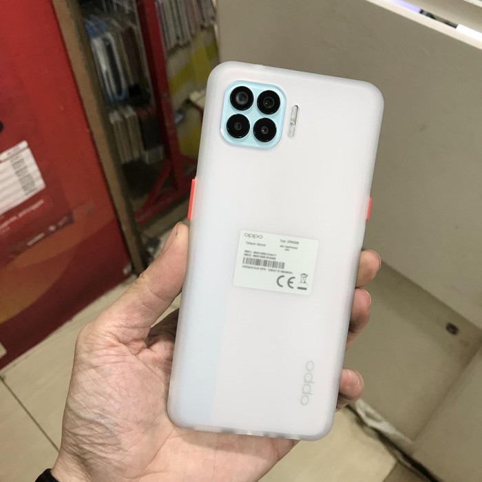 PREMIUM HYBRID CASE BLACK DOVE ANTI PECAH FOR OPPO RENO 4F