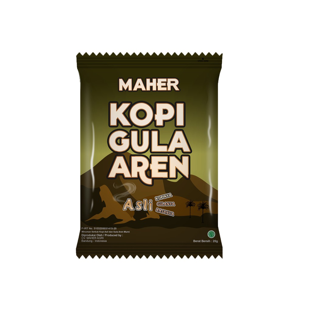 

kopi gula aren sachet