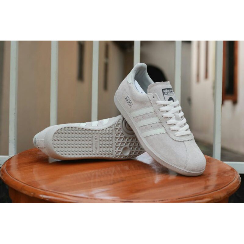 Sepatu Adidas LG SPZL Liam Gallagher Full White Original BNWB