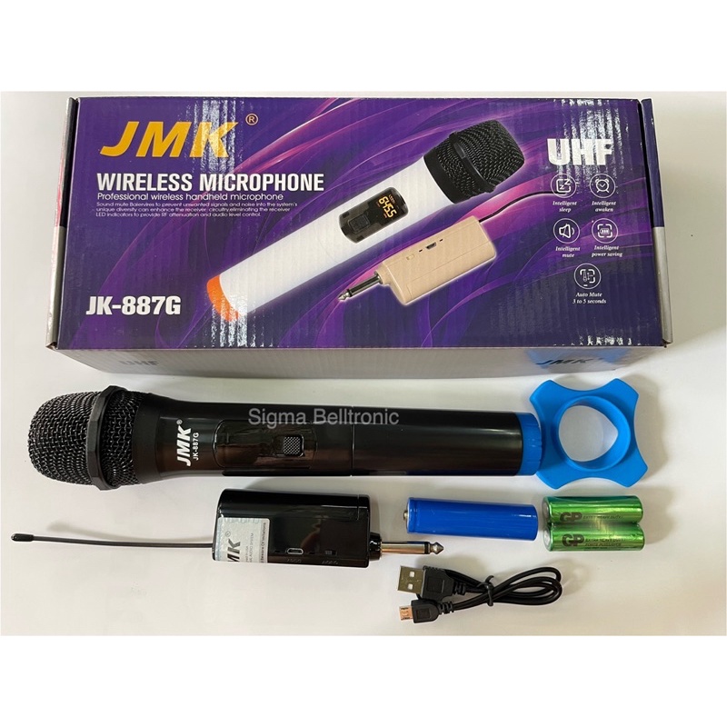 Mic wireless JMK JK-887G Wireless Microphone UHF