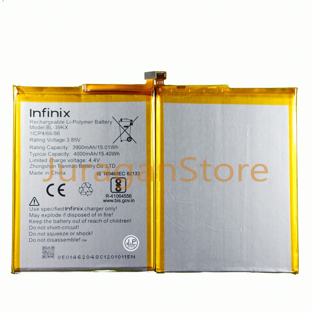 BATERAI BATTERY BATRE INFINIX X624 X625 X626 ORIGINAL