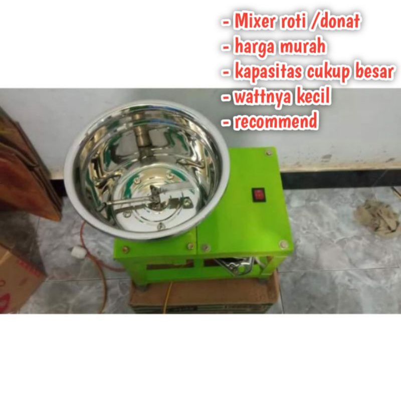 Mixer roti murah ( Rakitan sendiri) 135 watt