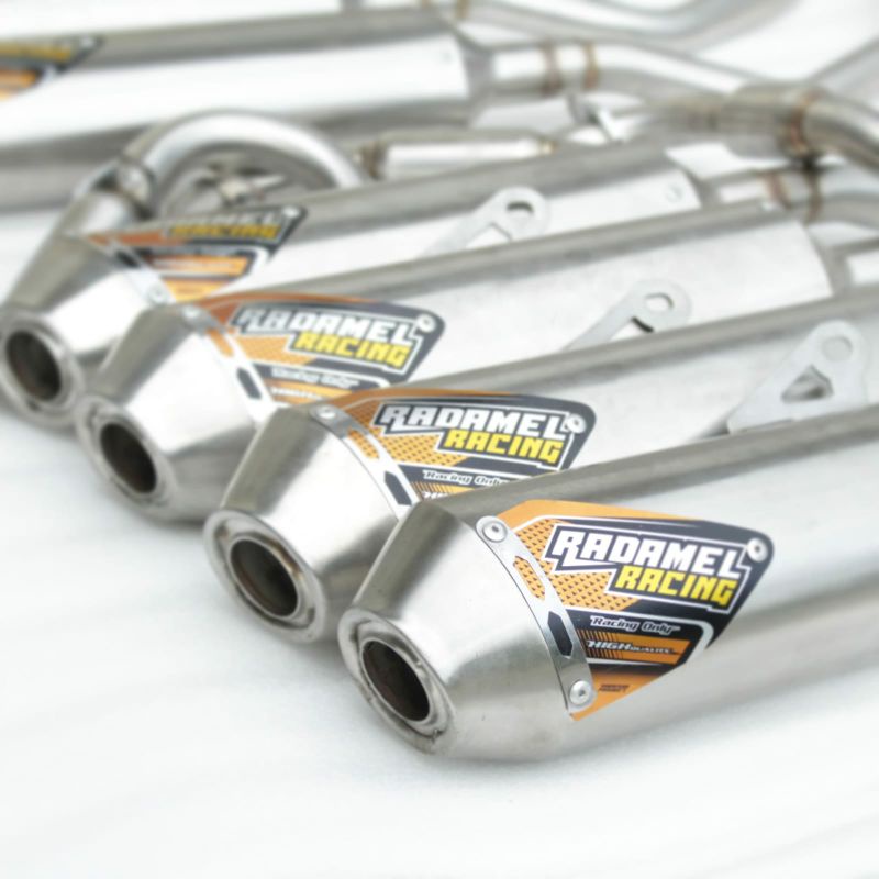 KNALPOT RADAMEL RACING Type F4 silincer only#GRATIS BAJU  for KLX150 SERIES/ CRF 150L