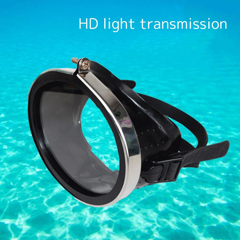 (LUCKID) Kacamata Goggles Tempered Glass HD Anti Air Untuk Diving / Renang