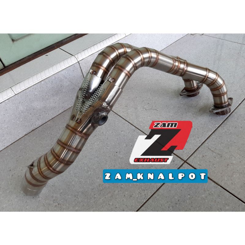 Header Pipa Leher Kawasaki ER6 ER6N ER6F Ninja650 Header Racing Las Aerobotic