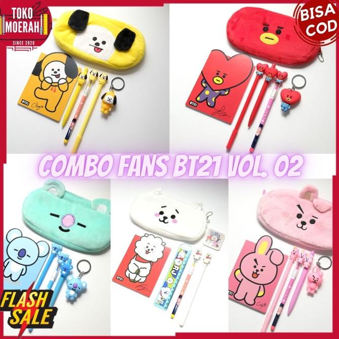 

Big Sale KOTAK PENSIL PULPEN BT21 KOMPLIT SET LUCU KADO / PAKET COMBO BT21 COD Big Sale