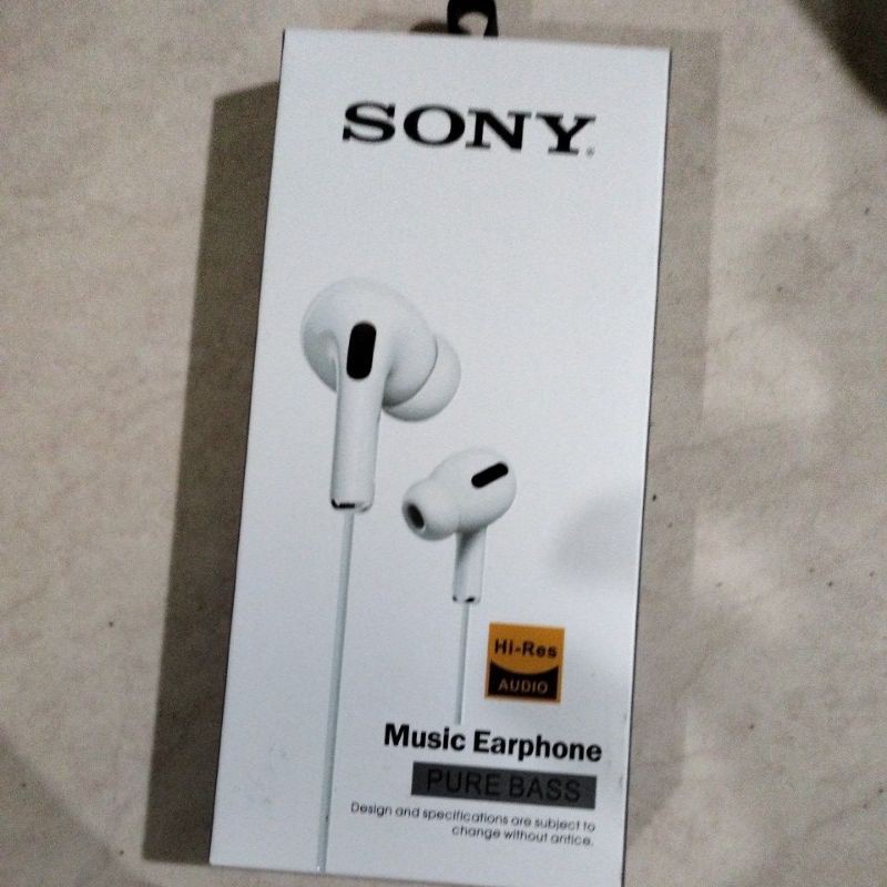 Headset / Earphone HF Sony S-111