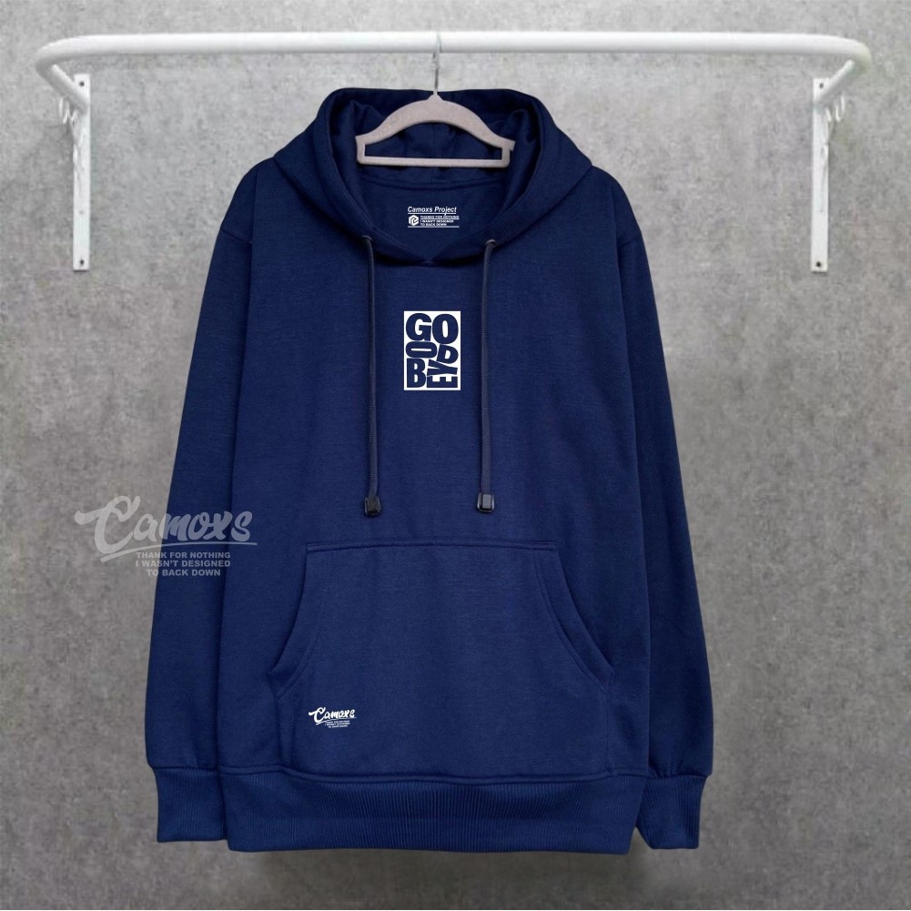 Hoodie Suiter Distro Pria Original Camoxs Project Sweater Hudi Cowok Cewek Unisex Navy List Goodbey Switer Suwiter Hodie Lokal Brand