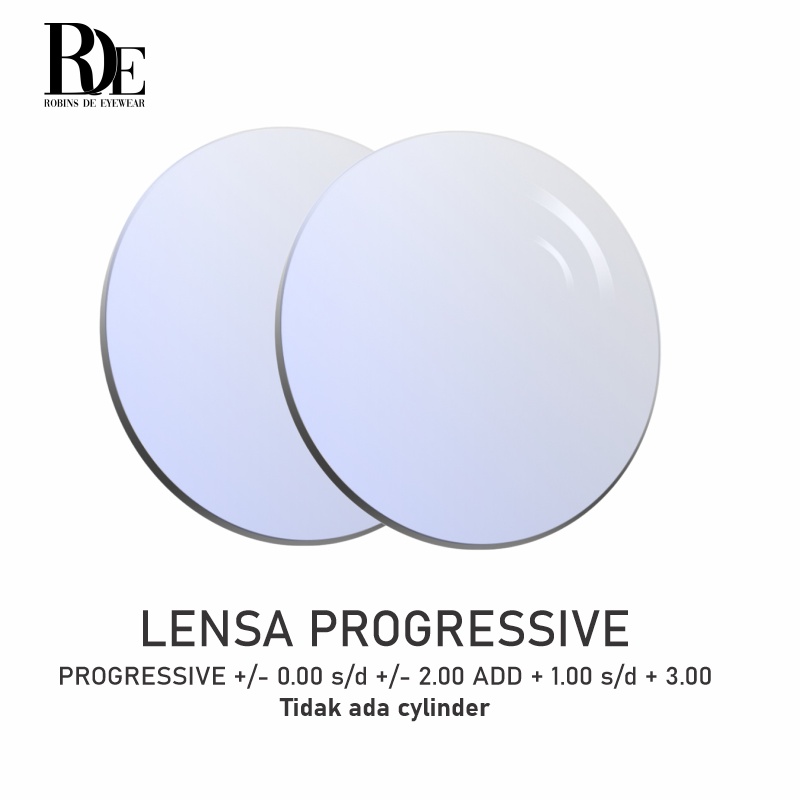 Robins Lensa Progresif Anti Radiasi Lensa Progressive Antiblueray CRMC / AB 0004