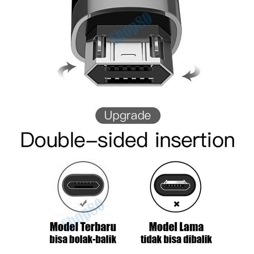 Baseus USB to Micro Cable Fast Charging Kabel Data Charger Quick Charge Cafule 1m 2.4A / 2m 1.5A