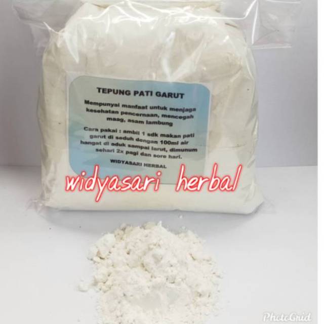 

Tepung Pati Garut 1 kg