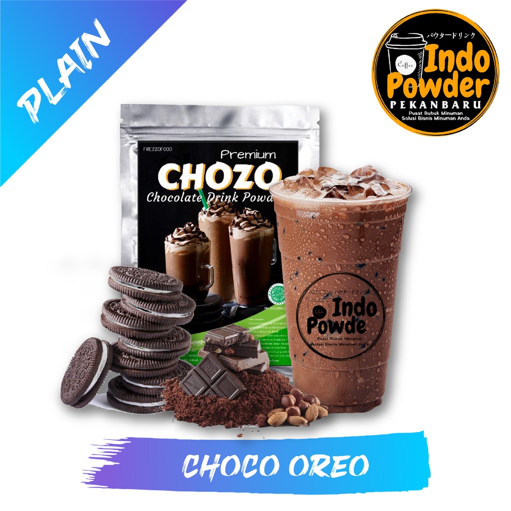 Jual PLAIN Bubuk Minuman CHOCO OREO 1Kg - Bubuk CHOCO OREO 1Kg - CHOCO ...