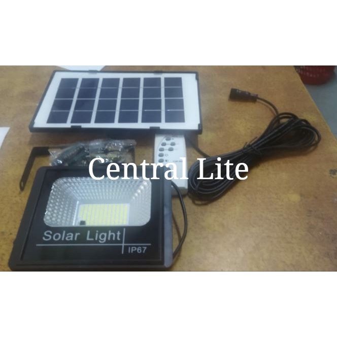 Lampu Sorot 30w Solar Cell Tenaga Matahari Solar Panel 30 watt Tembak