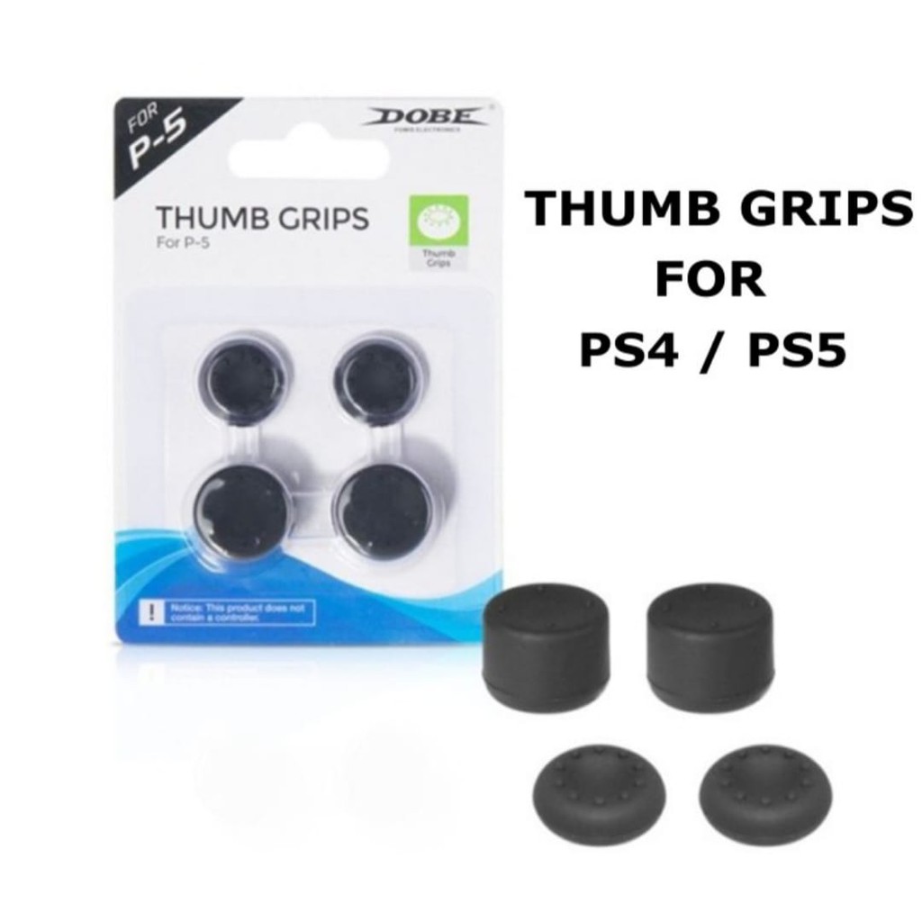 DOBE Thumb Grips Silikon Analog Stik Stick PS5 PS4