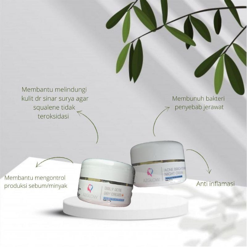 cream siang atau malam azglow
