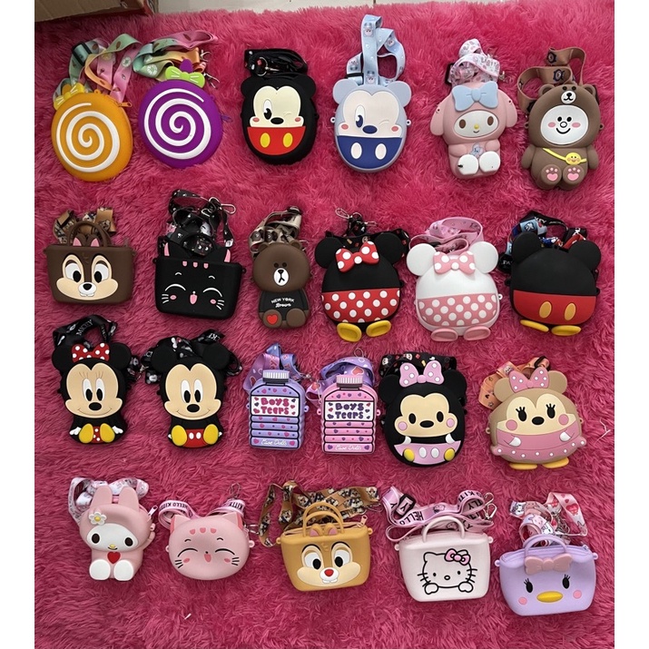 TAS JELLY MINI LUCU + tali panjang