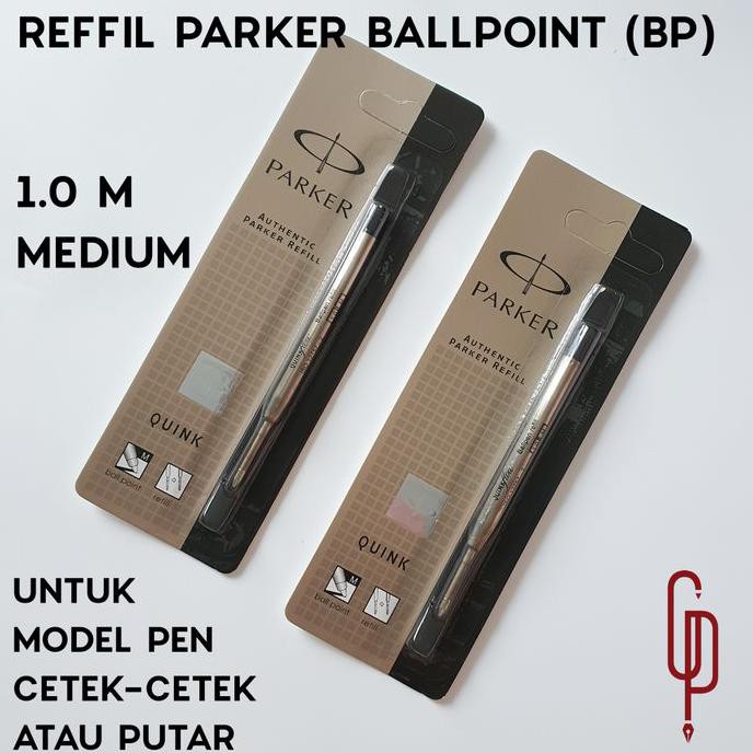 

Buruan Serbu] Isi Ulang Parker Bp Ball Point / Isi Parker Bp Ball Point Original - Hitam