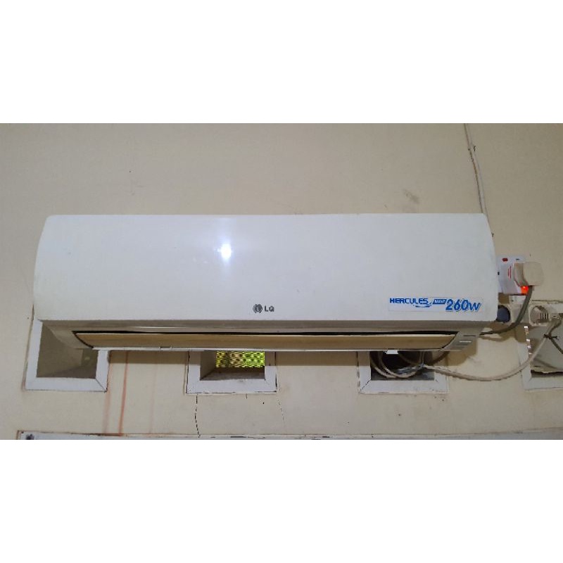 AC LG HERCULES LOW WATT SETENGAH 1/2 PK DINGIN HEMAT LISTRIK