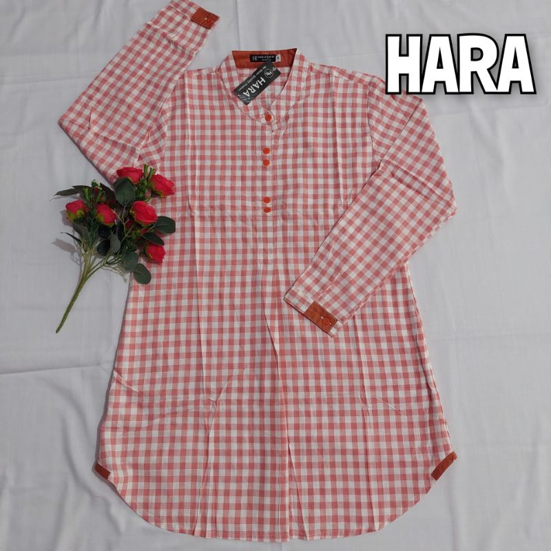 TUNIK HARA TERBARU/SANDRESS HARA/BLOUSE HARA/ATASAN SANTRI PUTRI/BAJU SANTRIWATI