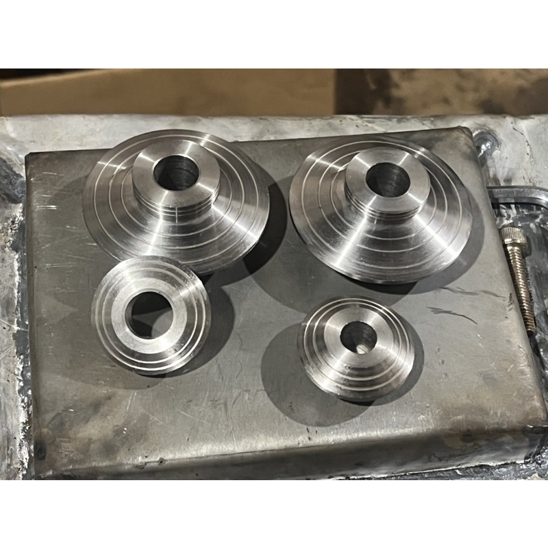 Bos Tromol depan Scorpio Stainlis