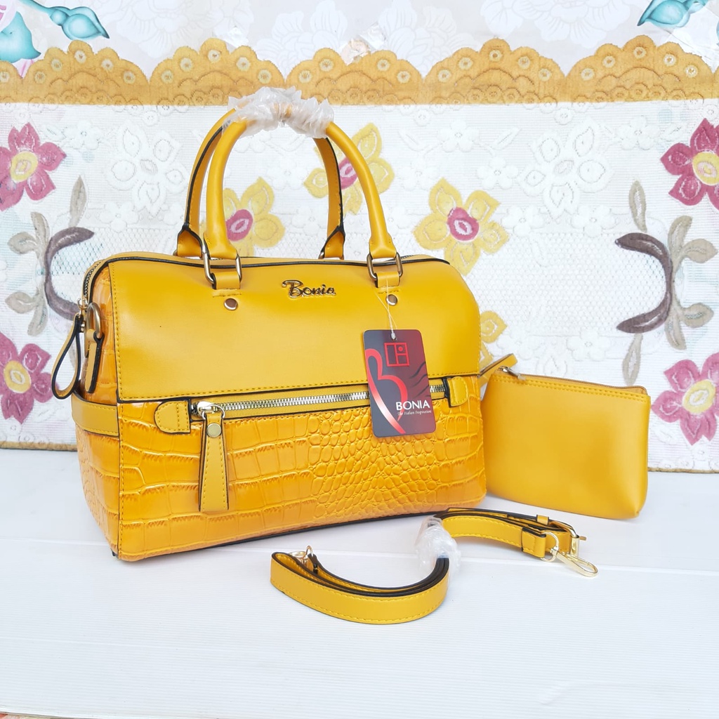 TAS WANITA TERBARU LAFANYA SPEEDY BAHAN CROCO TERMURAH TAS PESTA DAN KONDANGAN KEKINIAN IMPORT