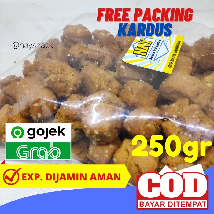 

Kue Ketawa Wijen Onde-onde Cemilan Makanan Ringan Kiloan Manis Isi 250 Gram