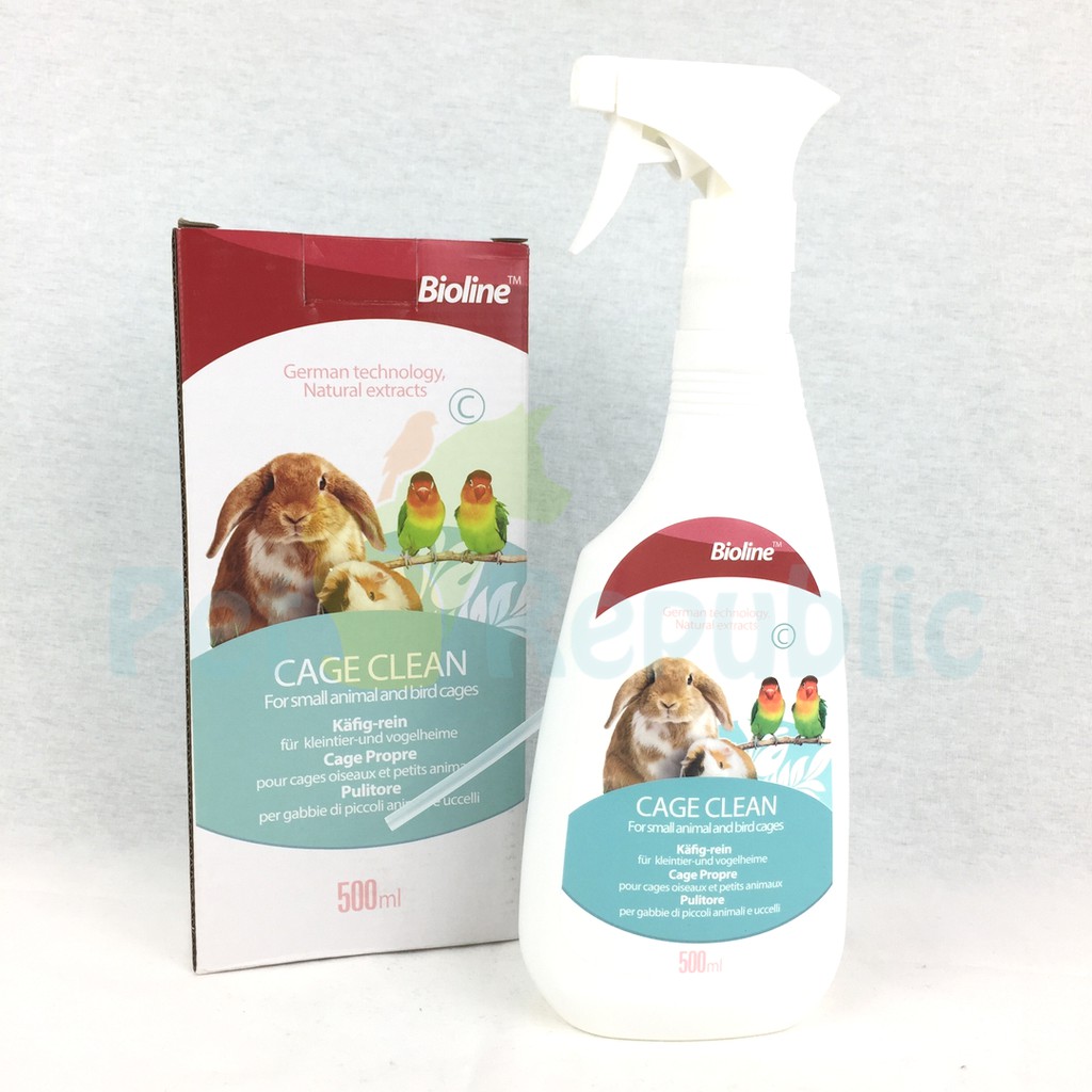 

Pet Republic Pembersih Kandang BIOLINE Cage Clean Spray 500ml