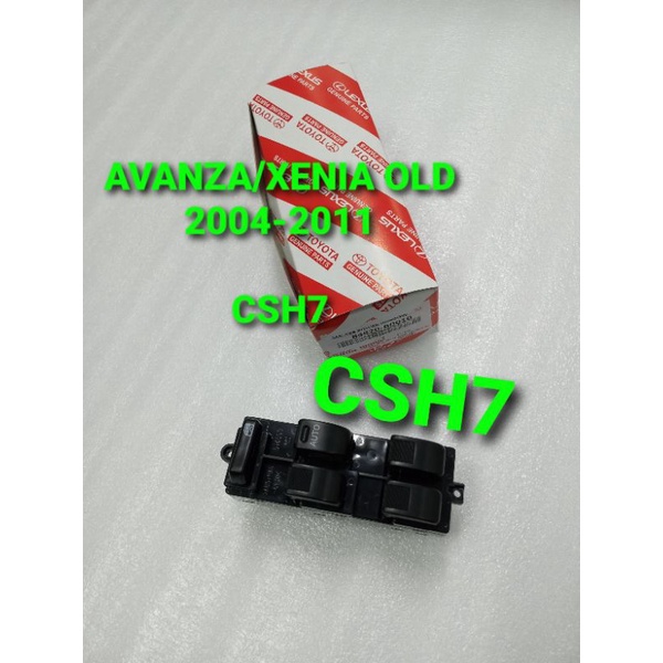 switch master saklar power window avanza/xenia/aerio/luxio old 84820-B0010