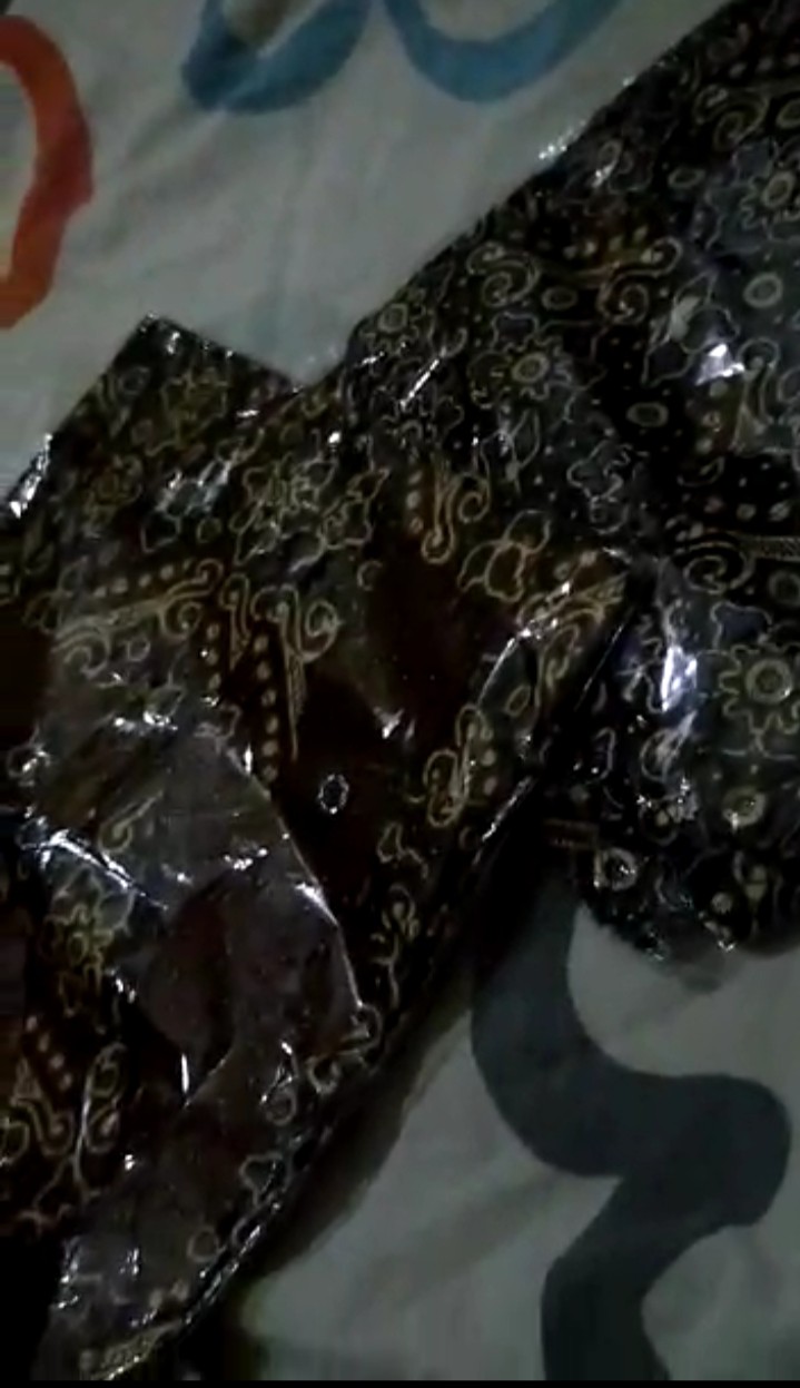 Baju Batik Couple Keluarga Sarimbit Couple Gamis Couple Sania Ruffle