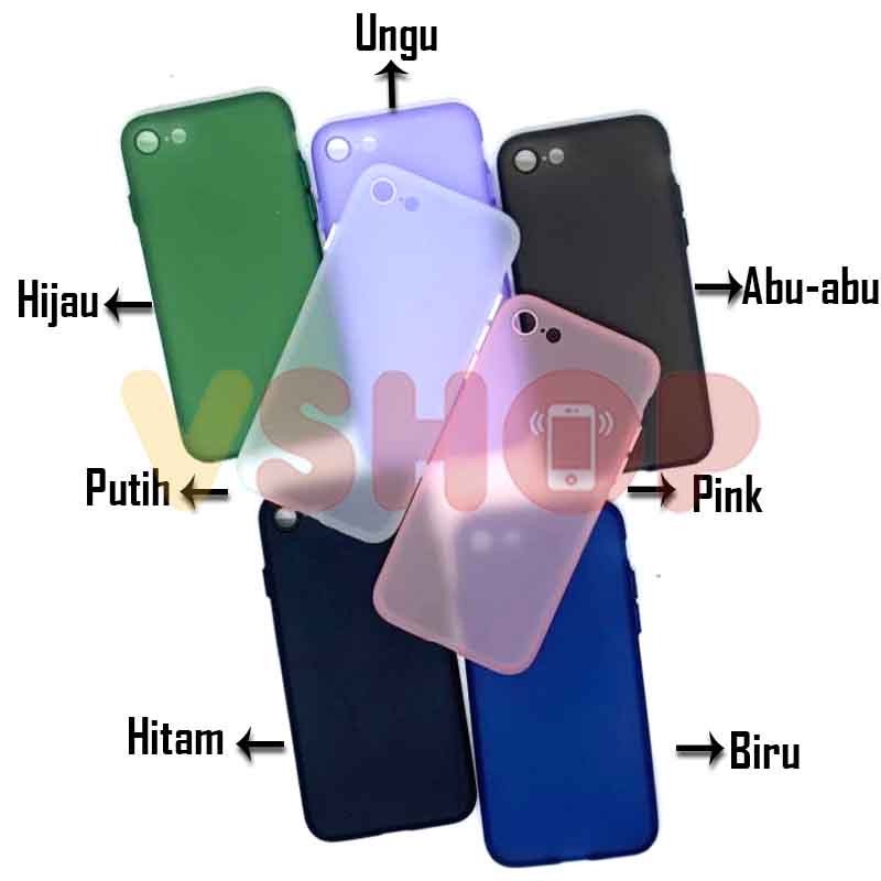SLIM CASE IP 7 8 - 7+ 7 PLUS 8+ 8 PLUS ULTRA-THIN MATTE CASE