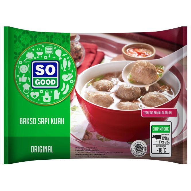 SO GOOD BAKSO KUAH INSTAN SAPI 120 GR