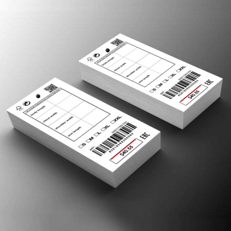 

handtag 3x7 label baju bonus tali hantag lebel hangtag barcode price tag dollar body ready stok