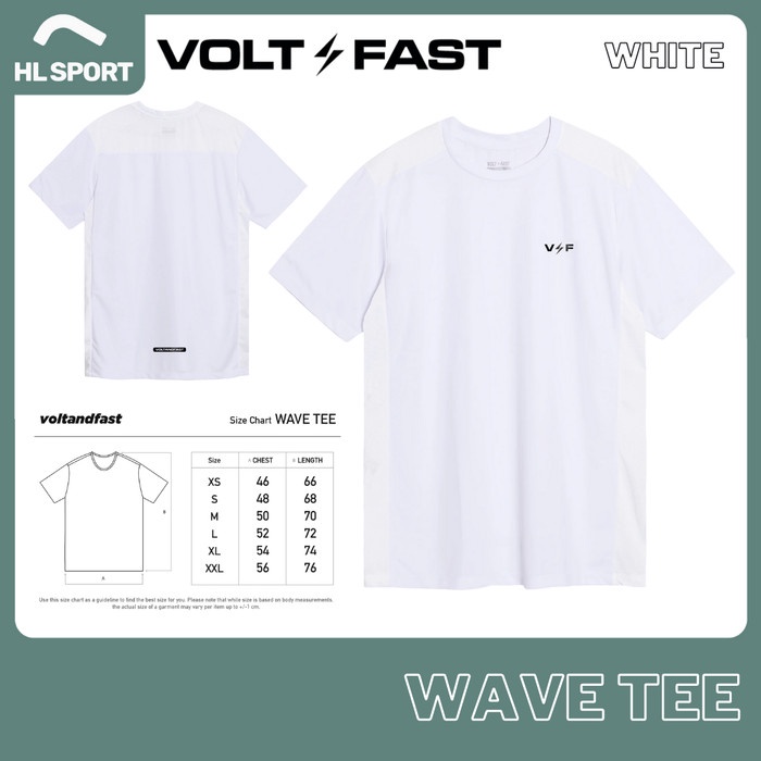 Volt and Fast VNF FastDry Wave Tee Running Sport Jersey Man and Woman