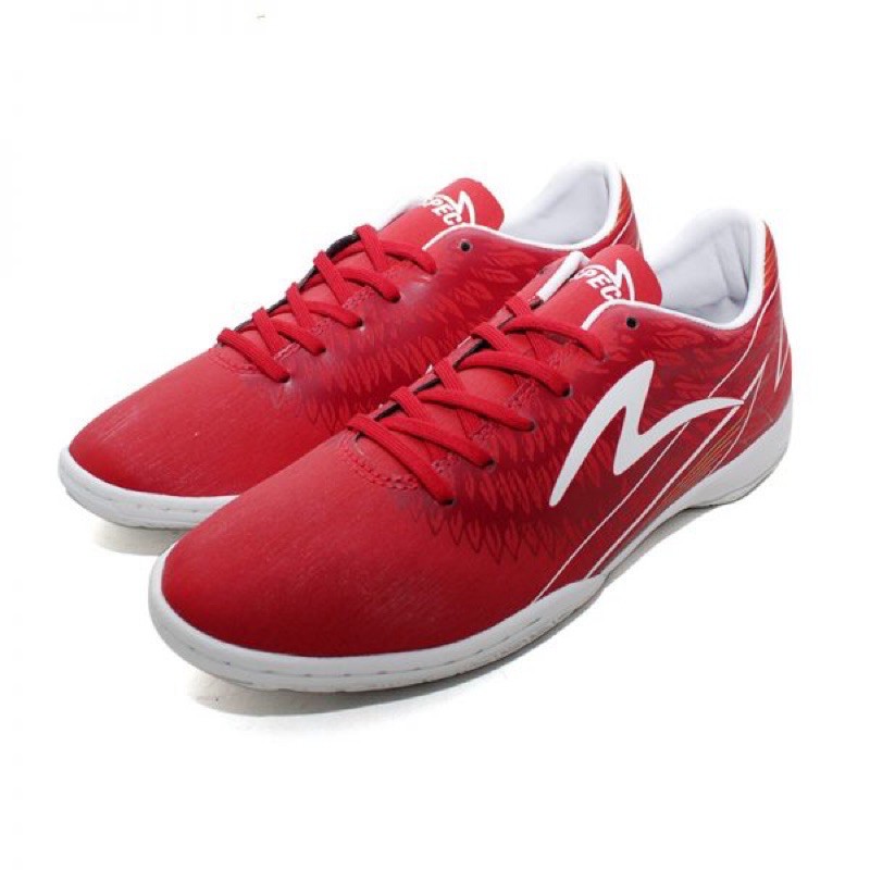 SEPATU FUTSAL SPECS ACCELARATOR LIGHTSPEED 20 IN GARUDA ATTACK EMPERORRED WHITE