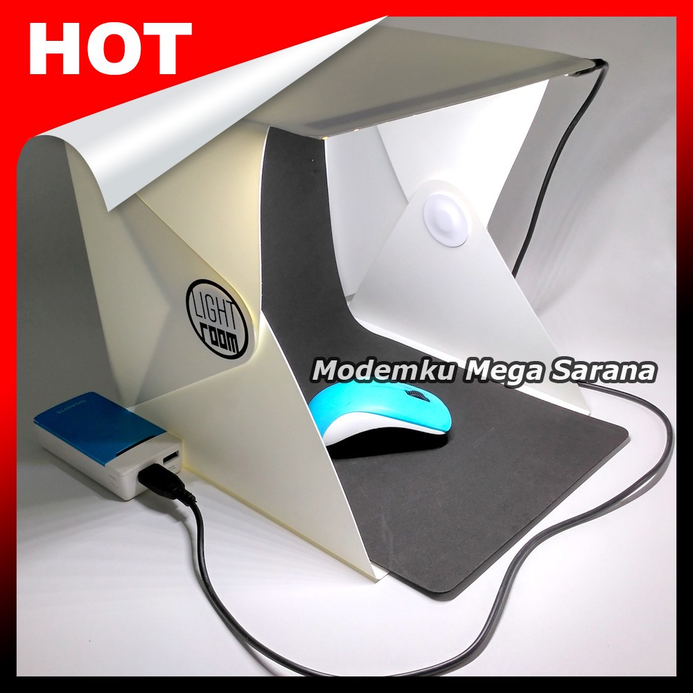 LIGHTROOM Mini Photo Studio Portable 22x23x24 Cm