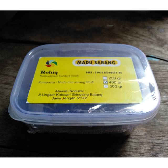 

MADU SARANG ASLI 400 gr
