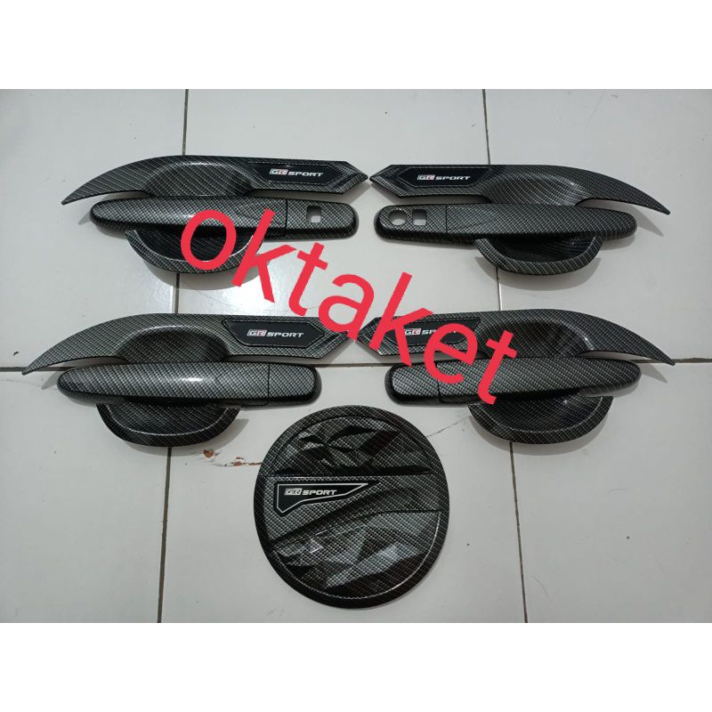 paket outer handle tank cover All new Rush 2021 2022 GR Sport Carbon