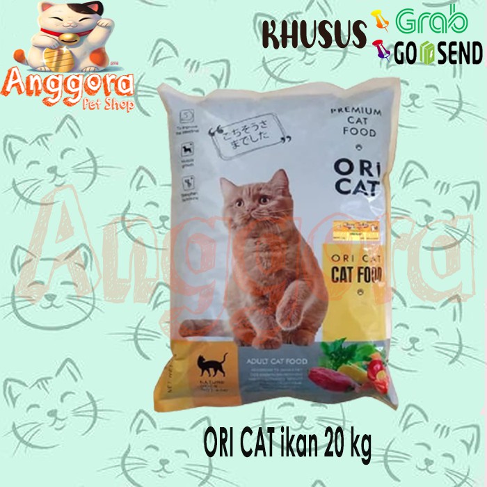 Makanan Kucing kering ORI CAT 20kg All Varian ( GRAB GOSEND )