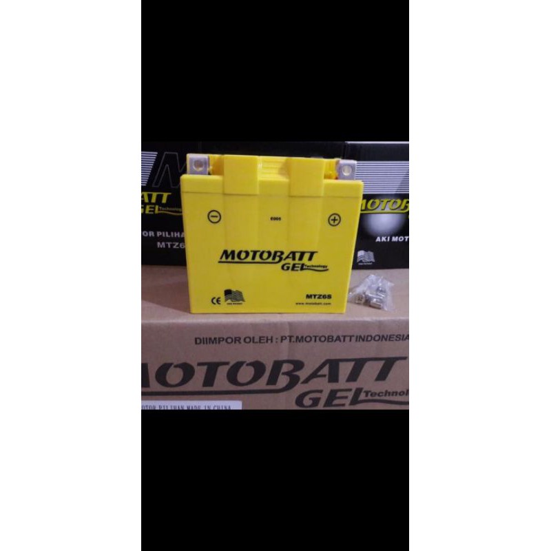Aki Motobatt MTZ6S satria fu