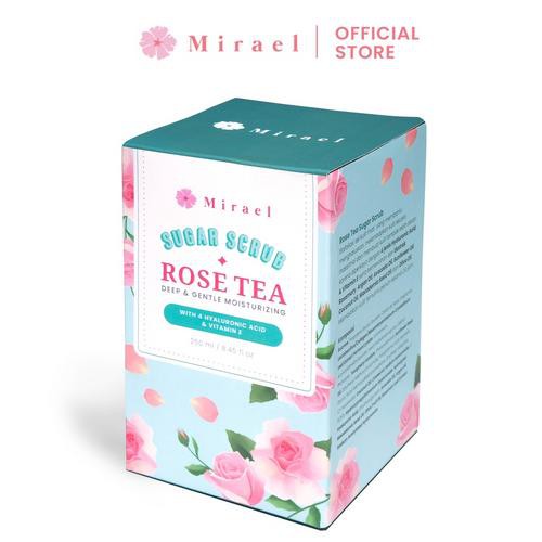 MIRAEL ROSE TEA SUGAR SCRUB 250ML