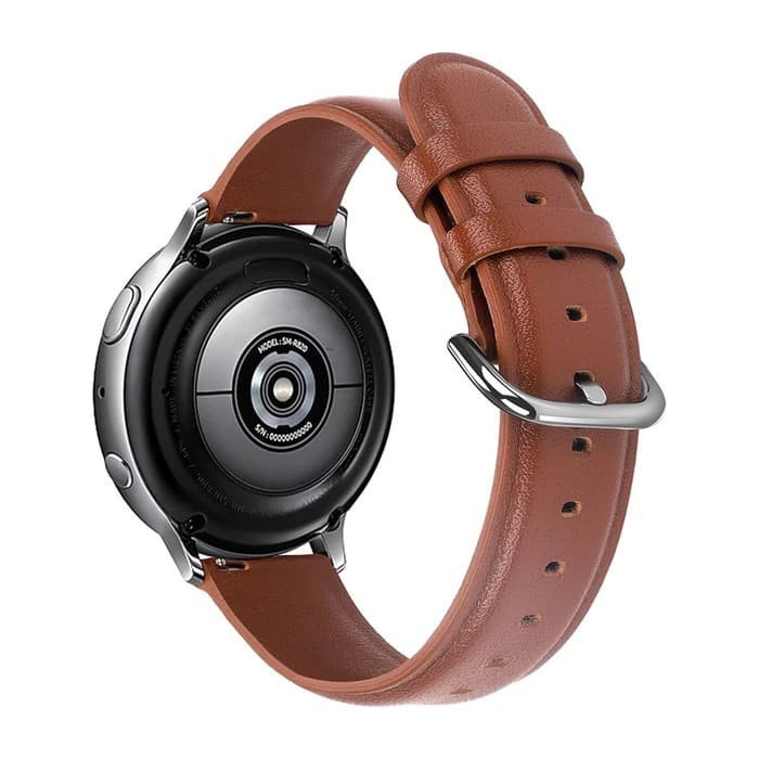 STRAP TALI JAM TANGAN - RUBBER STYLE LEATHER ACTIVE - FOR SAMSUNG GALAXY WATCH S3 FRONTIER 22m