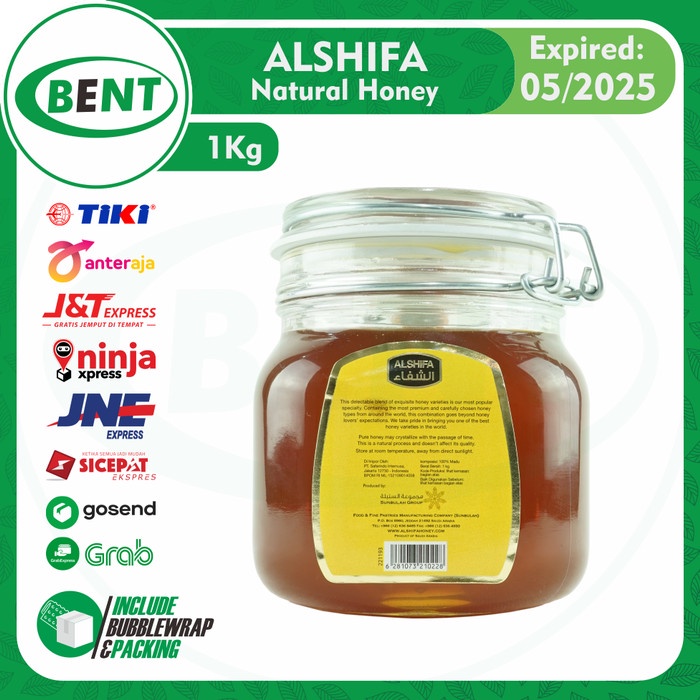 

madu- alshifa madu natural 1 kg ( al shifa assyifa ) -madu.